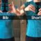 visual comparison of bib vs shorts